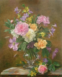 Vaas met bloemen